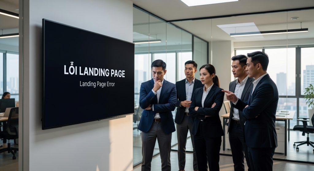5 lỗi thiết kế landing page khiến khách vào rồi bỏ đi không mua