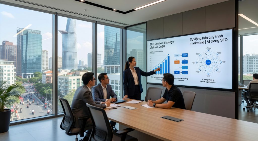 SEO Content Strategy 2026: 5 Bước “Ăn Chắc” Top Google Cho SME