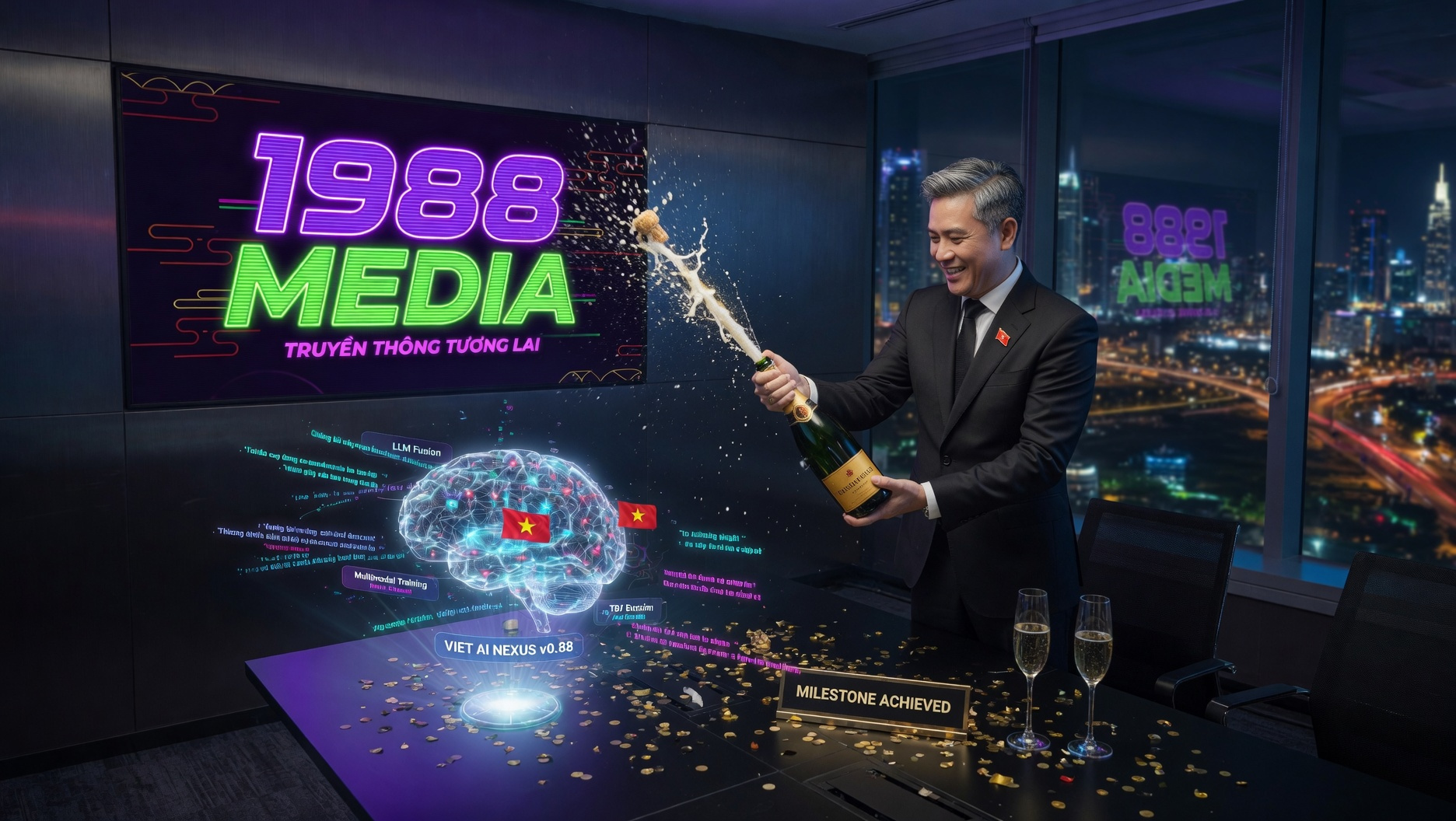 video giới thiệu doanh nghiệp bằng AI