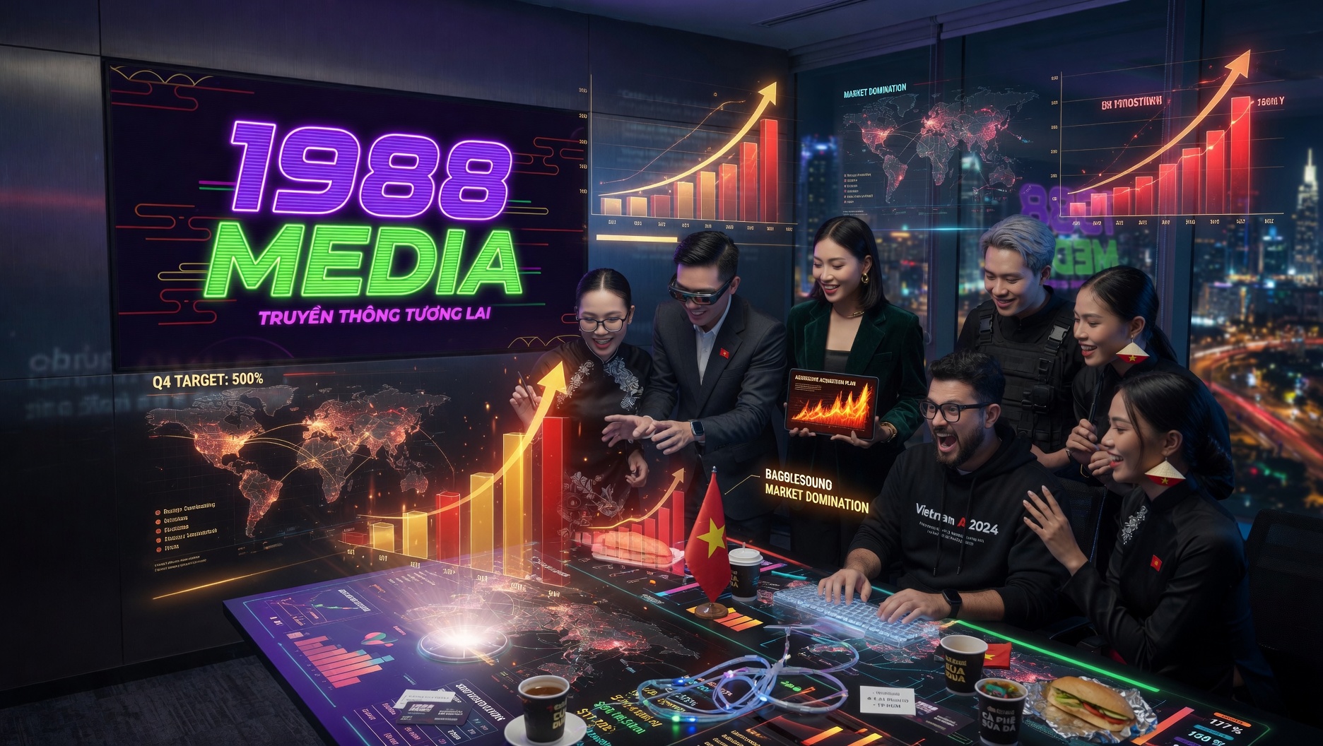 1988 Media - Cắt 50% chi phí marketing: Workflow tự trị không cần agency