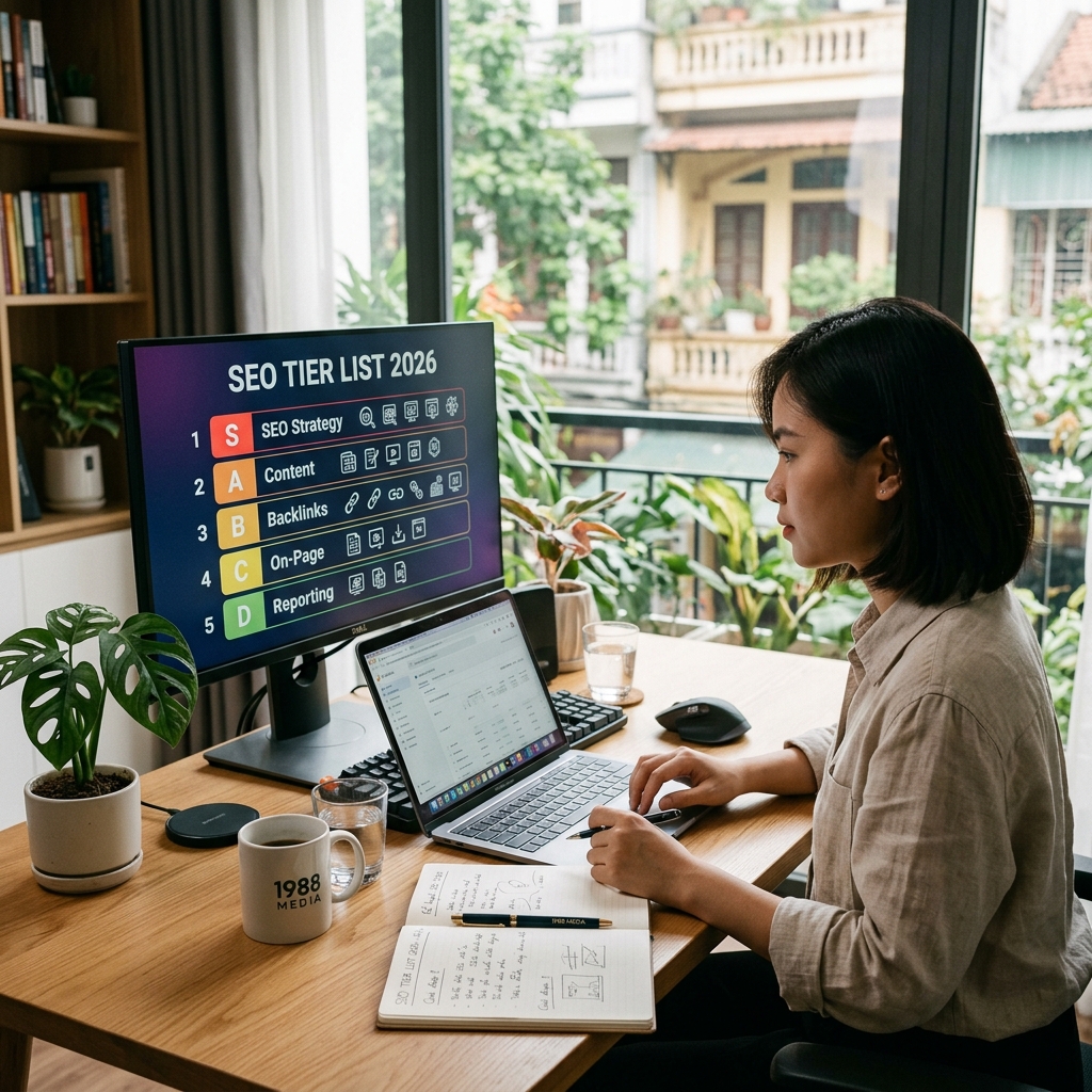 Tier List 2026: 5 Chiến Thuật SEO Đỉnh Cho Shop Online Việt