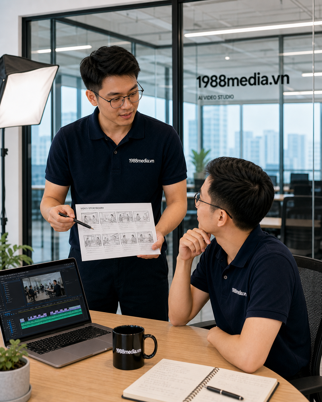 Học làm video AI Veo 3: prompt, kịch bản, hình ảnh, voice và dựng hậu kỳ 9 Học làm video AI Veo 3: prompt, kịch bản, hình ảnh, voice và dựng hậu kỳ - Minh họa thực tế