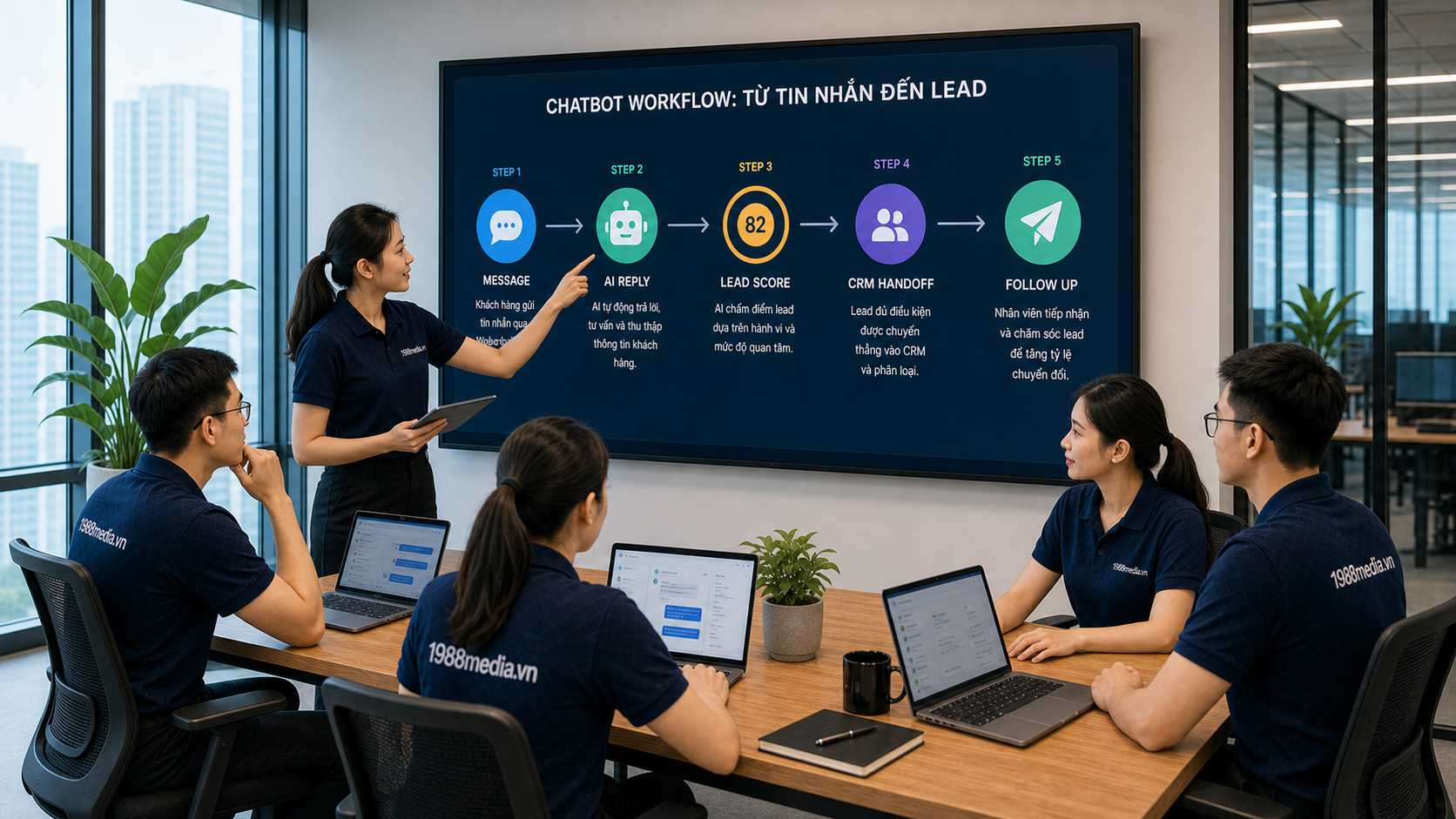 chatbot AI Zalo hình minh họa 1
