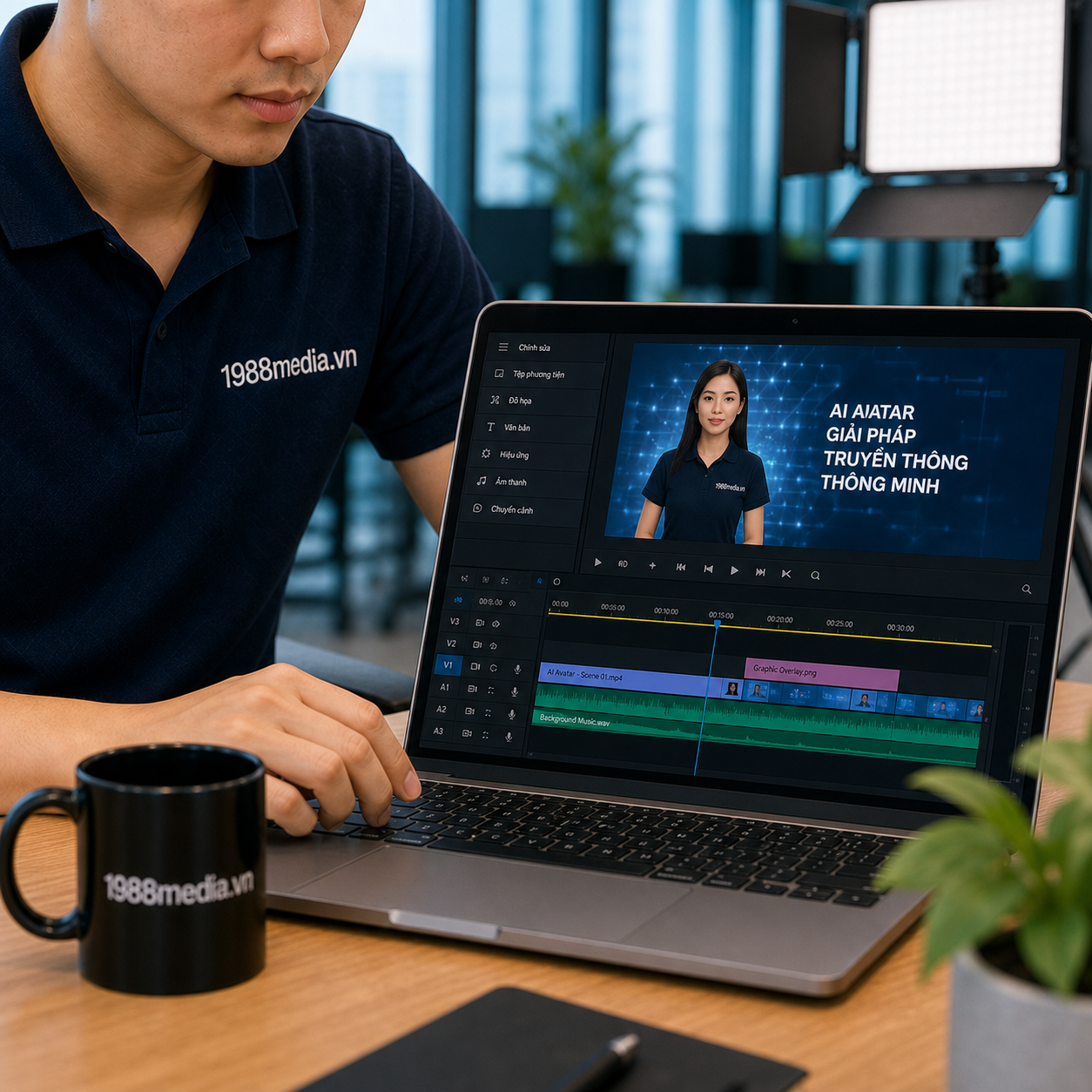 So sánh timeline sản xuất video quảng cáo bằng AI và quay TVC truyền thống