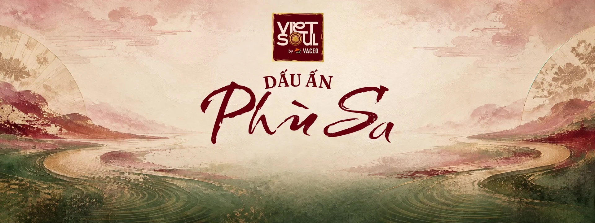 Backdrop Dấu Ấn Phù Sa do 1988 Media thực hiện cho chương trình VietSoul 3